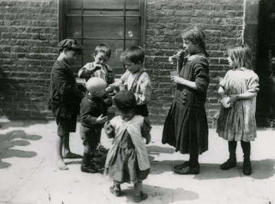 Child Poverty, London by English Photographer